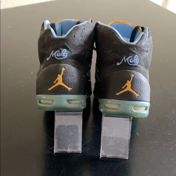 Black/Lt Blue Carmelo Anthony High Top Sneakers - Picture 3 of 7